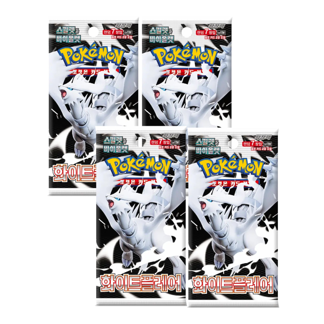 Pack 4 Sobres White Flare SV11W Coreano