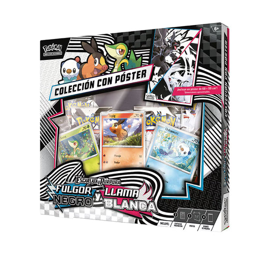 Caja Colección con Poster Fulgor Negro Y Llama Blanca | Español