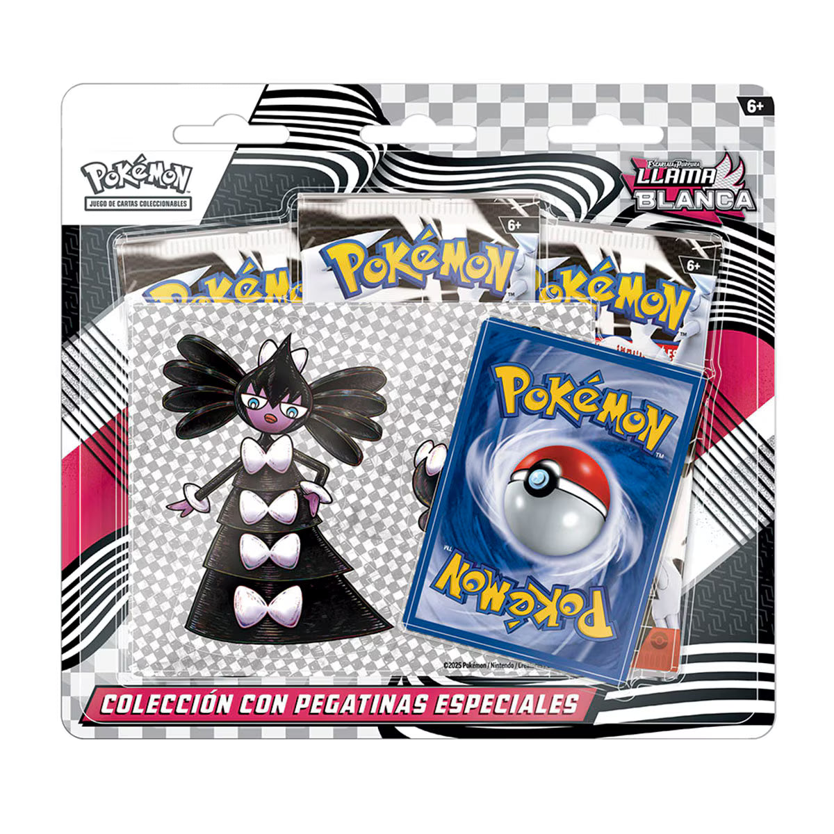 Caja Colección Stikers Llama Blanca | Español