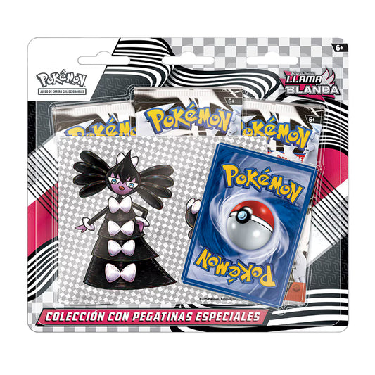 Caja Colección Stikers Llama Blanca | Español